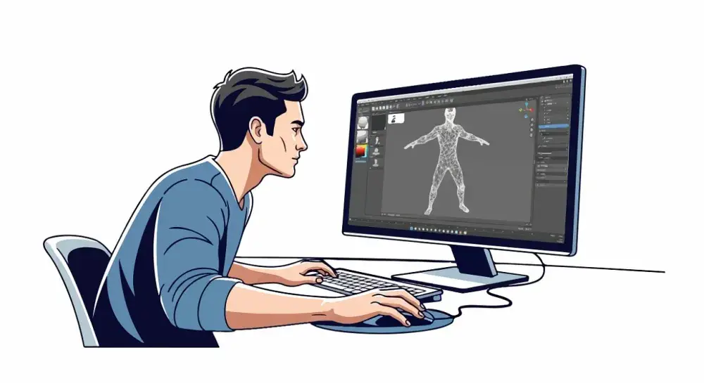 3Dキャラクターの作り方｜基本となる5つのステップ
